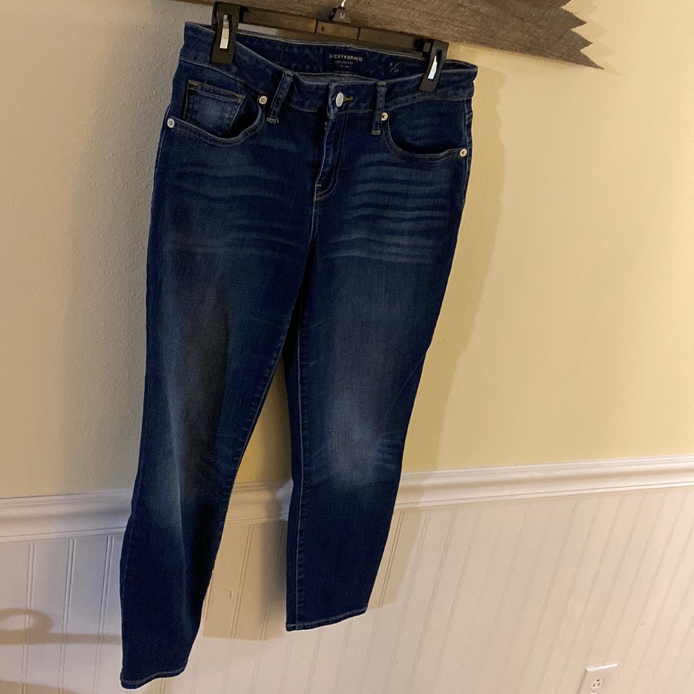 Lucky brand skinny crops
